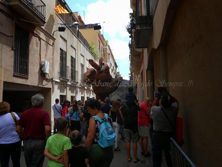 FESTES DE GRÀCIA,2014, EN  BARCELONA , Y SUS PRECIOSAS Y ADORNADAS CALLES...15-08-2014...!!!