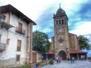 Luanco Parroquia de Santa María y Palacio de Pola. Luanco