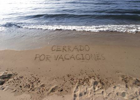 ¡NOS TOMAMOS UN DESCANSO!