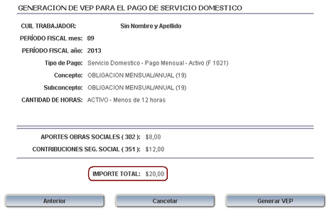 Guía a la registración como empleador de Casas Particulares.