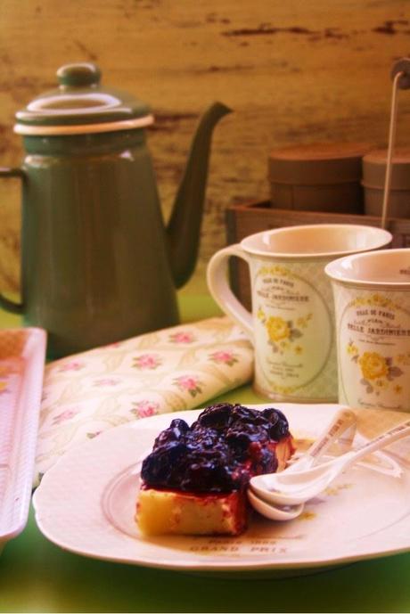 Cherry & Yogurt Tart (Tarta de cereza y yogur)