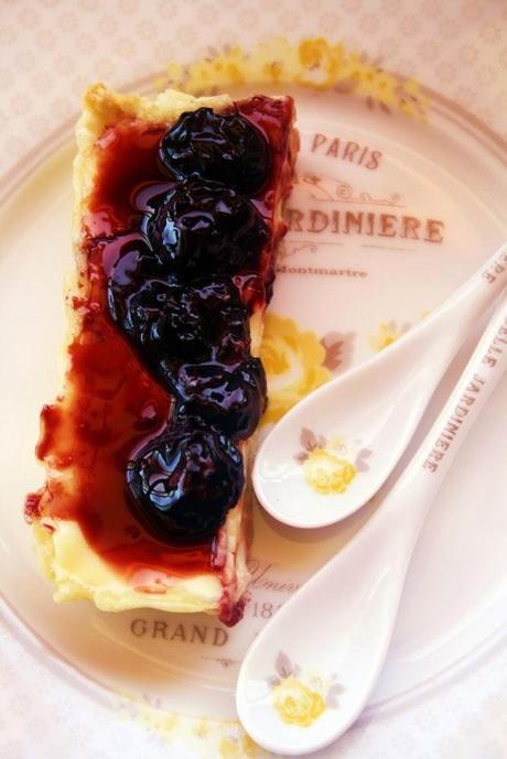 Cherry & Yogurt Tart (Tarta de cereza y yogur)