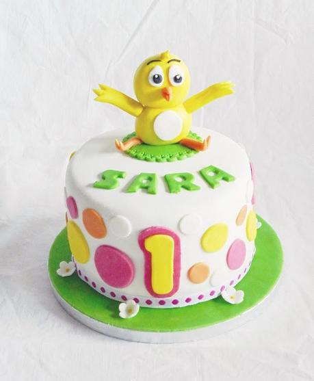 Tarta pollito amarillito