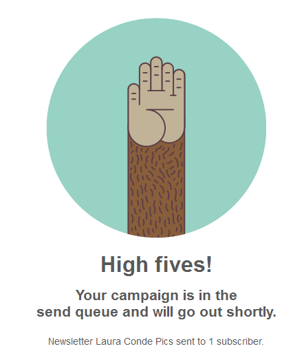 Mailchimp: Crear y enviar una campaña