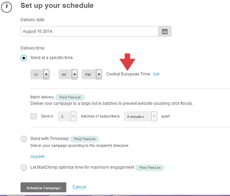 Mailchimp: Crear y enviar una campaña Mailchimp: Crear y enviar una campaña