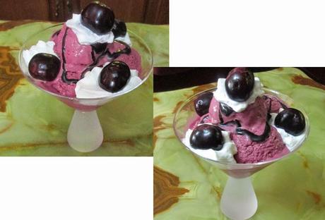 HELADO  DE  CEREZAS