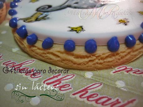 GALLETAS SIN LECHE PARA DECORAR