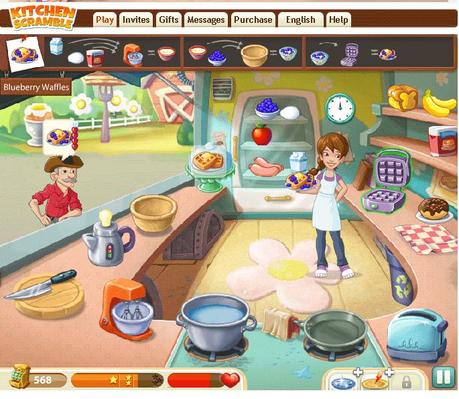 Kitchen Scramble: rapidez y memoria en la cocina