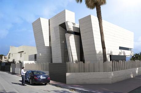 Imágenes de obra de la vivienda diseñada por A-cero en la Costa Mediterránea