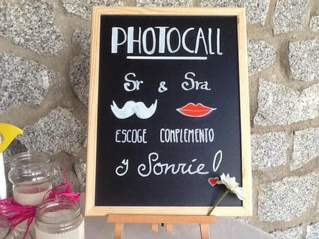 ¡Pon pizarras en el photobooth de tu boda!