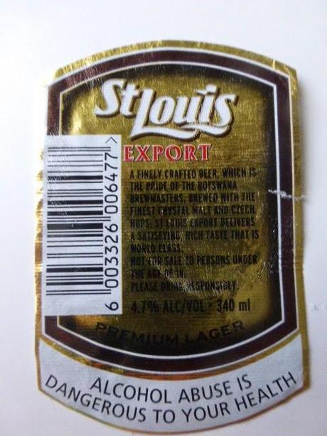 Etiquetas de cervezas: Africa del Sur