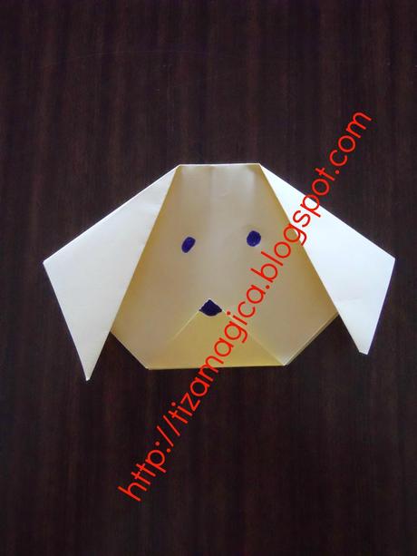 Cómo hacer un perro de papel (papiroflexia)
