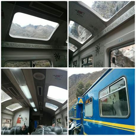 Tren Peru Rail hacia Machu Picchu