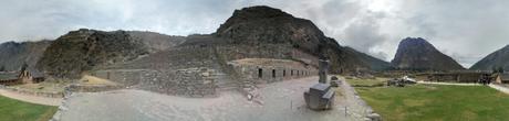 Vista general de Ollantaytambo