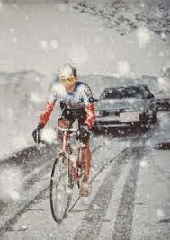 Hampsten Gavía nieve 1986