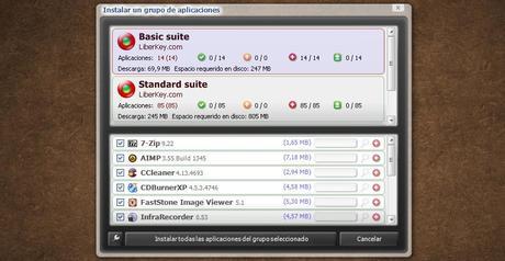LiberKey, lleva más de 200 programas portables en tu unidad USB Liberkey-Screenshot-1