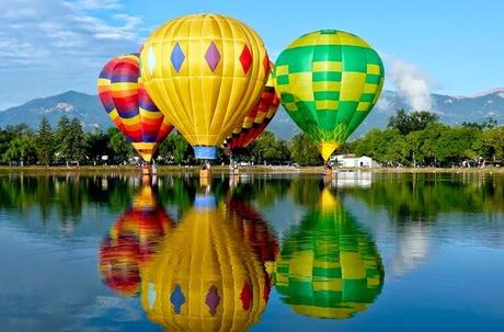 10 lugares para viajar en globo