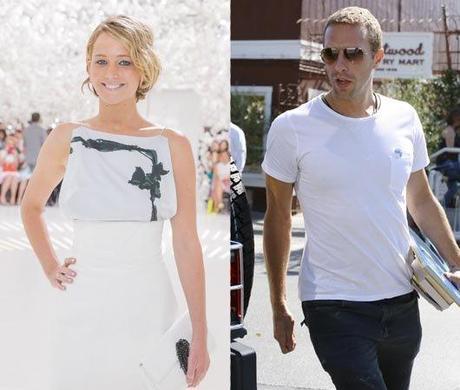 Chris Martin Jennifer Lawrence