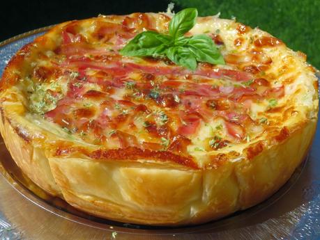 Quiche de croque-pizza Ana Sevilla olla GM