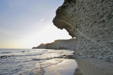 playa de monsul, almeria