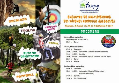 Encuentro de Multiaventura de Jóvenes sordos gallegos