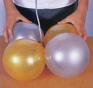 Decoración para fiestas con globos