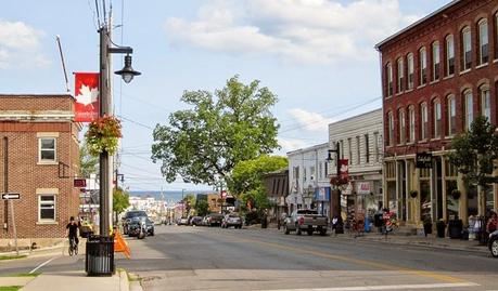 En Port Dover, ON, Canadá