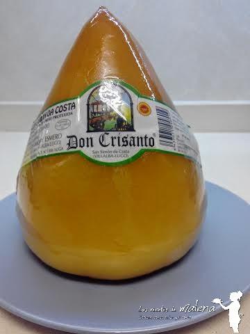 Escalopines de calabacín rellenos de queso San Simón Da Costa