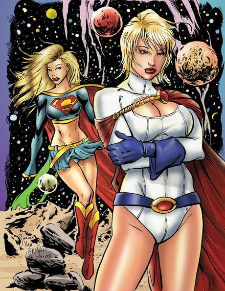 SUPERGIRL Y POWER GIRL