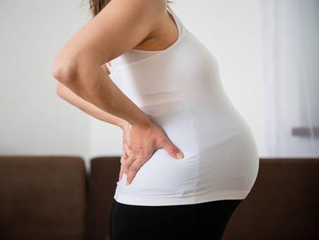 embarazada dolor de espalda