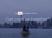 Pinterest dice HOLA mensajes