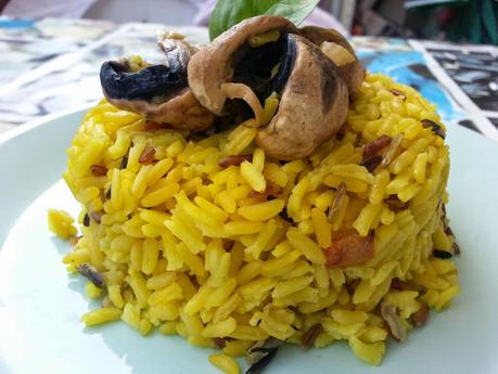 Arroz especiado indio Pilaf