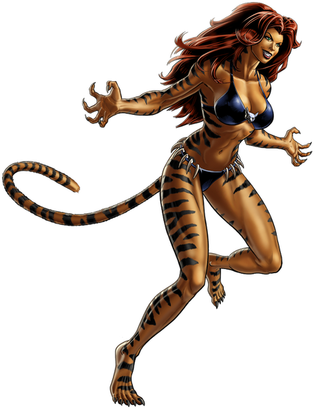 Superhéroe: Tigra