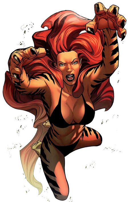 Superhéroe: Tigra