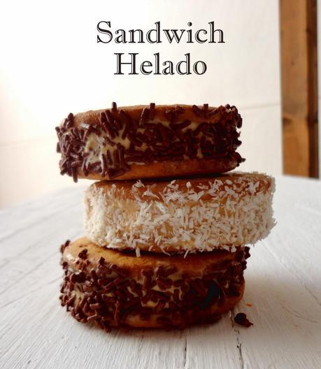 Sandwich Helado Casero
