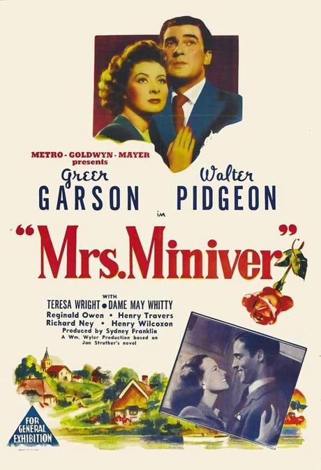LA SEÑORA MINIVER (1942), DE WILLIAM WYLER. SANGRE, SUDOR Y LÁGRIMAS.
