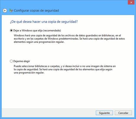 Como crear una copia de seguridad de Windows