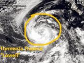 tormenta tropical "Lowell" forma Pacífico representa peligro