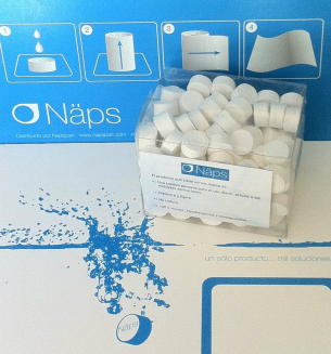 TOALLITAS DESMAQUILLANTES COMPRIMIDAS BY NAPS toallitas naps