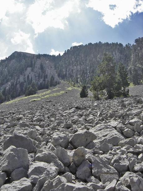 Pedriza camino del ibón de Plan