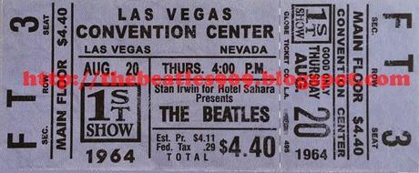 50 AÑOS: 20 DE AGOSTO 1964 - CONVENTION HALL - LAS VEGAS - EE.UU.