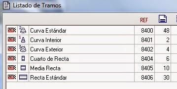 Nº 1305. Circuito mixto rally- velocidad en 2,40 x 2,40.