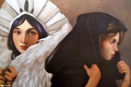 Les petites sorcieres, Carles Gomila, arte, cuadro, obra, pintura