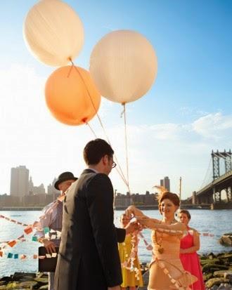 ¿Te atreves a decorar tu boda con globos gigantes?