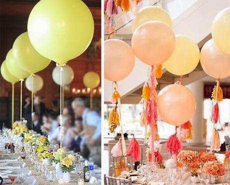 ¿Te atreves a decorar tu boda con globos gigantes?