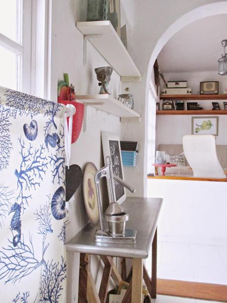 Disfrutando la casita del Faro