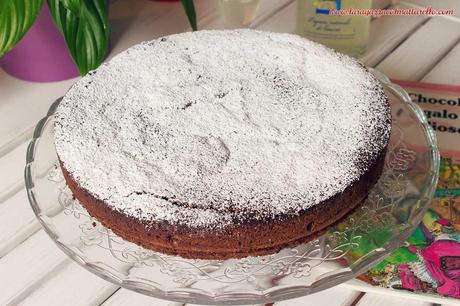 Receta de torta Caprese: pastel de chocolate y almendras sin harina ~ recetas dulces  ~ IMG 9722m