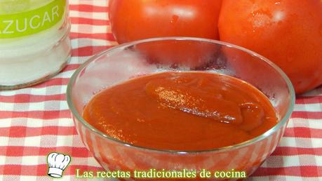 Receta de salsa ketchup casera