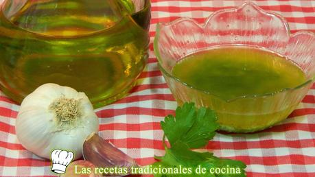 Receta de la salsa mery o salsa de perejil
