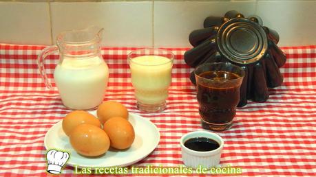 postre fácil de flan de café